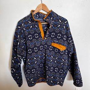 Synchilla Patagonia fleece snap pull over